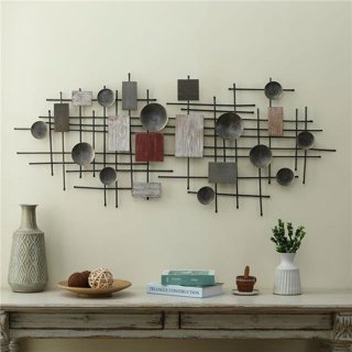 Geometric Wall Art Metal