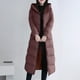 thumbnail image 1 of Chaquetas y abrigos casuales de manga larga con capucha, chaqueta de invierno para mujer con capucha, cintura y abrigo, abrigos exteriores lisos de manga larga con bolsillo, abrigo para mujer, 1 of 4