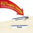 thumbnail image 4 of "Permanent Trueblock File Folder Labels With Sure Feed Technology, 0.66 X 3.44, White, 30/sheet, 50 Sheets/box | Bundle of 5 Boxes", 4 of 7