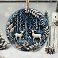 thumbnail image 4 of Nmdmisc Christmas Tree Decorations Christmas Hanging Ornament Christmas Tree Round Decoration Christmas Tree Hanging Pendants for Family Colleagues Friend,3.15", 4 of 7