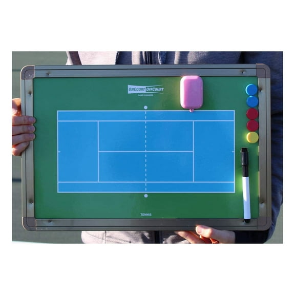 OnCourt OffCourt Magnetic Dry Erase Coach's Board, For Tennis & Pickleball