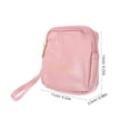 thumbnail image 2 of unbranded Bolsa Para Tampones Rosa Con Compacto Y Fácil Para Almacenamiento Seguro, 2 of 8