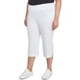 thumbnail image 3 of Hearts of Palm Womens Plus Pull On Stretch Capri Pants, 3 of 4