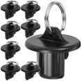 thumbnail image 1 of HLONK 8 Pcs Roller Blinds Bungee Ties End Caps up Accessories Deck Sunblind System Replacement Parts Cord Window, 1 of 1