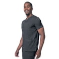 thumbnail image 4 of Urbane Ultimate Men's Modern Fit 2-Way Stretch Three Pocket V-Neck Scrub Top, Style 9151, 4 of 5
