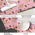 thumbnail image 3 of Strawberry Plants Fruit Cow Milk Kitchen Rug Mat,Kitchen Runner Rugs Non Skid Washable,Decorative Kitchen Floor Mats for Kitchen,Sink,Laundry,17"X47", 3 of 5