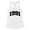 White, variant on 1991 College Style Tank Top Fitted Racerback Women's Large White