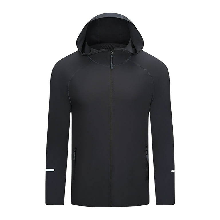 SSAAVKUY Men's Running Jacket Lightweight Water Resistant SSAAVKUY Men's Running Jacket Lightweight Water Resistant