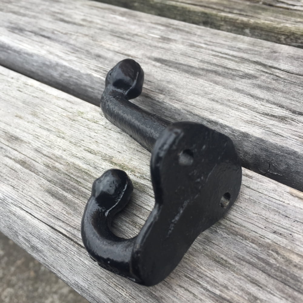 Lowestbest 5Pcs Wall Hooks for Coats/ Hats, Black Vintage Style Cast Iron Coat Hooks Rack for Wall, Wall Mount Hook Coat Rack for Front Door, Kitchen, Entry Lowestbest 5Pcs Wall Hooks for Coats/ Hats, Black Vintage Style Cast Iron Coat Hooks Rack for Wall, Wall Mount Hook Coat Rack for Front Door, Kitchen, Entry