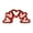 Red, variant on Aellinatey Acrylic French Hair Clamp For Women Stylish Updos Strong Hold Barrettes