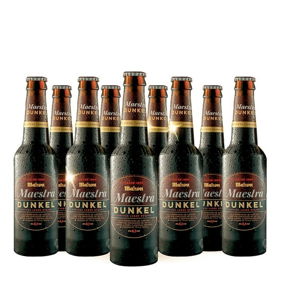 12 Pack Cerveza Mahou Maestra Dunkel 330ml C/u Dunkel