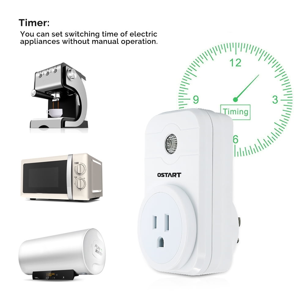 LeadingStar WiFi Smart Timing Plug Socket, Wireless Outlet ...
