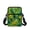 Tropical Palm Leaf Theme, variant on Psesaysky Gingerbread Christmas Print Portable Cross Body Phone Purse, Polyester Shoulder Purse Lightweight Crossbody Bags for Work Casual Use