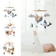 thumbnail image 2 of Baby Mobile for Crib, Baby Crib Mobile for Boys Girls, Baby Mobile for Bassinet, Boho Nursery Mobile, Nursery Decor Theme for Bedroom Hanging, Gender Neutral Baby Gift,gold, 2 of 4
