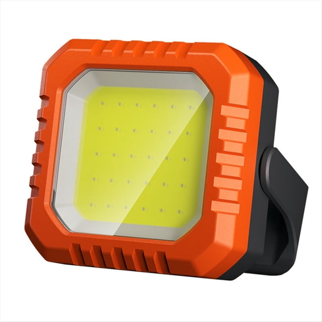 Mini Recargable con Luz LED COB, Resistente Al Agua, con Carga USB, Lámpara de Trabajo para Exteriores con Imán, Reflector de Alta Intensidad.
