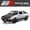 Black-White, variant on Alloy Diecast Scale Car Model of Initial D AE86, 1/32, Lights & Sounds, Pull Back Toys