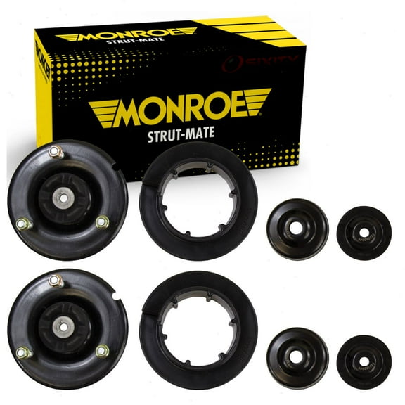 2 pc Front Strut Mounts compatible with Chevrolet Tahoe 2015-2019