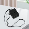thumbnail image 1 of Bolsa de cuero para telémetro de Golf, funda protectora para cámara portátil con correa extraíble, bolsas s para medidor de distancia, bolsa , negro Baoblaze bolsa de la cámara, 1 of 8