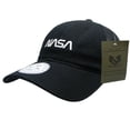 thumbnail image 3 of NASA Relaxed Trucker Caps, Worm, Red, 3 of 8