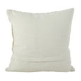 thumbnail image 5 of Saro Lifestyle Distressed Metallic Foil Design Cotton Down Filled Throw Pillow, 5 of 5