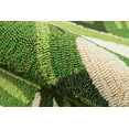 thumbnail image 4 of Momeni Veranda Polypropylene Hand Hooked Green Indoor Outdoor Rug 5' X 8', 4 of 4