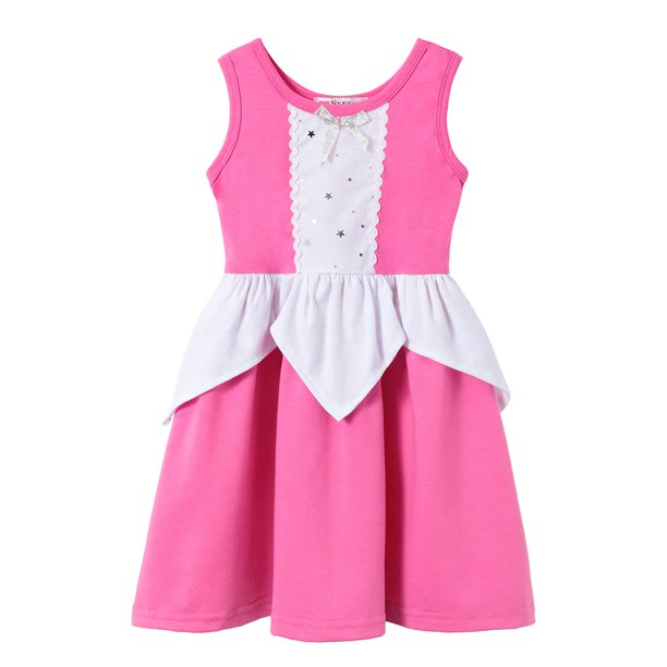 Disney Baby Girls Princess Dresses Snow White Elsa Anna Moana Toddler Birthday Sofia Belle Mickey Minnie Party Dress Clothing9-10T(150) Gao Jinjia LED