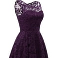 thumbnail image 6 of Dressystar Women Vintage Floral Lace Sleeveless Hi-Lo Swing Formal Cocktail Party Dress, 6 of 6