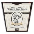thumbnail image 2 of Saint Liberty Bertie's Bear Gulch Montana Bootlegger's Collection Straight Bourbon Aged 4 YR, 750 ml Bottle, 44% ABV, 2 of 4