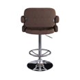 thumbnail image 3 of CorLiving Tabourets ajustables avec accoudoirs en tissu, 3 of 7