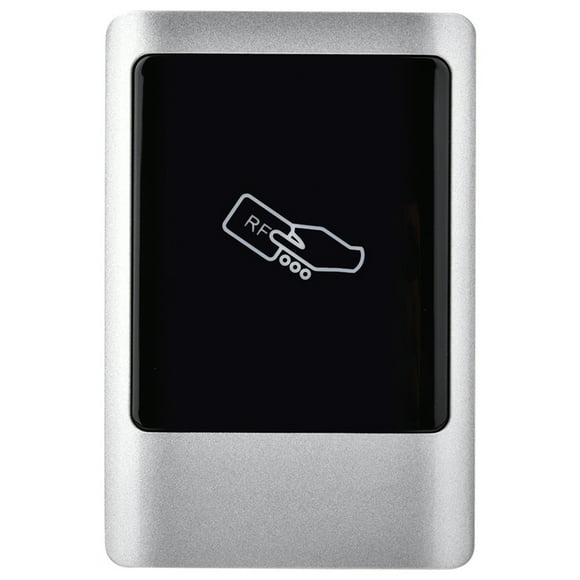 IP65 Impermeable, Caja de Metal, Diseño de Bisel Estrecho, Controlador de Acceso a la Pantalla Tálil para lector de Tarjetas de 125 kHz, Salida/Entrada de Wiegand