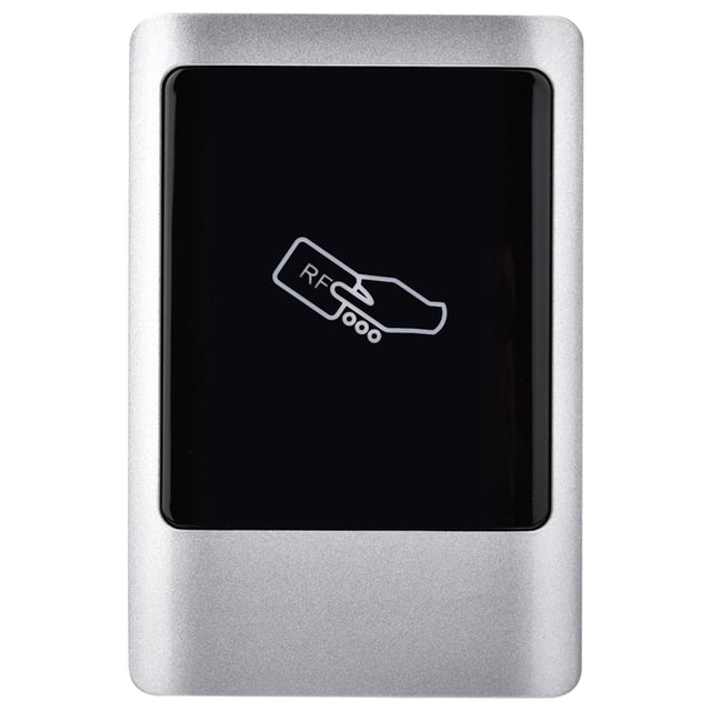 IP65 Impermeable, Caja de Metal, Diseño de Bisel Estrecho, Controlador de Acceso a la Pantalla Tálil para lector de Tarjetas de 125 kHz, Salida/Entrada de Wiegand