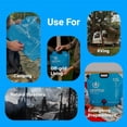 thumbnail image 3 of Uzima D-Prep Emergency Water Storage Container – 10L Collapsible Water Bladder with Printed Instructions for Camping, Hiking, Survival, Disaster Kits, and Gravity Filtration Systems, 3 of 6