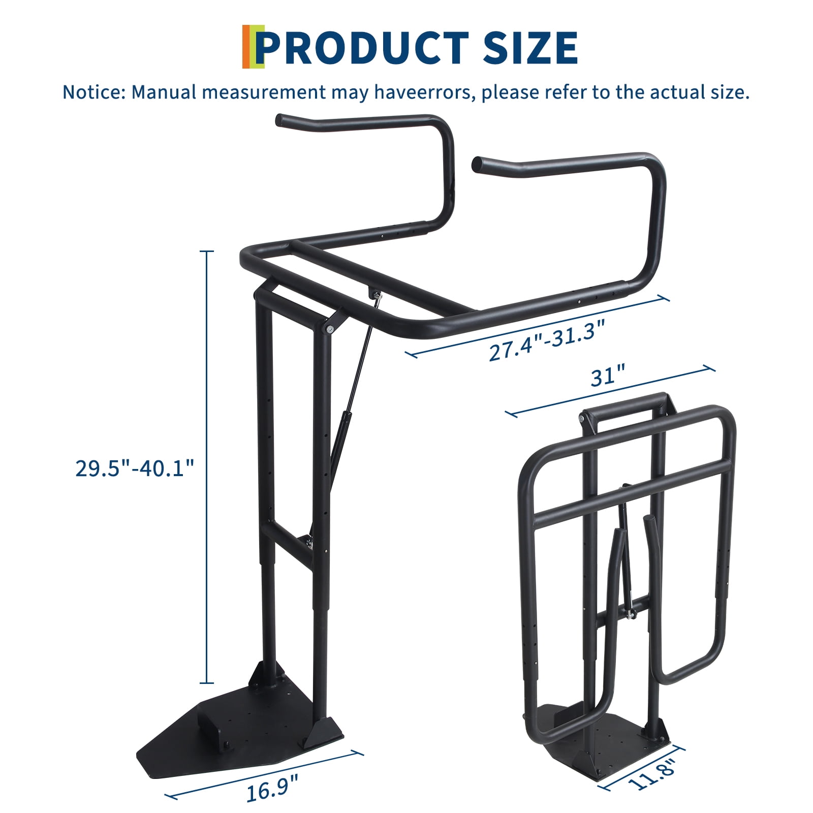 Accreate Hydraulic Spa Cover Lifter for Hot Tubs & Pools – Adjustable Height, U-Shaped Arm, One-Side Mount, Weather-Resistant, Durable Bracket, Fits Most Bathtubs & Spas