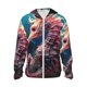 thumbnail image 1 of Fotbe Ocean Seahorse Chaqueta con Protección Solar UPF 50+ para Hombre y Mujer, Camisa con Capucha y Bolsillos-XX-Large, 1 of 7