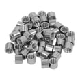 thumbnail image 1 of M8 Female Thread Coupling Nut, Wear Proof Rugged 50Pcs Lightweight Thread Coupling Nut Kit  For Equipment, 1 of 8