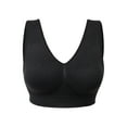 thumbnail image 1 of Tinglu Plus Women Bras Wire Free Brassiere Comfy Sport Bra with Removable Pads, 1 of 8