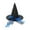Sky Blue, variant on Xuety Witch Hat Halloween Decoration Witch Party Lace Hat Festival Party Cornered Wide Hat