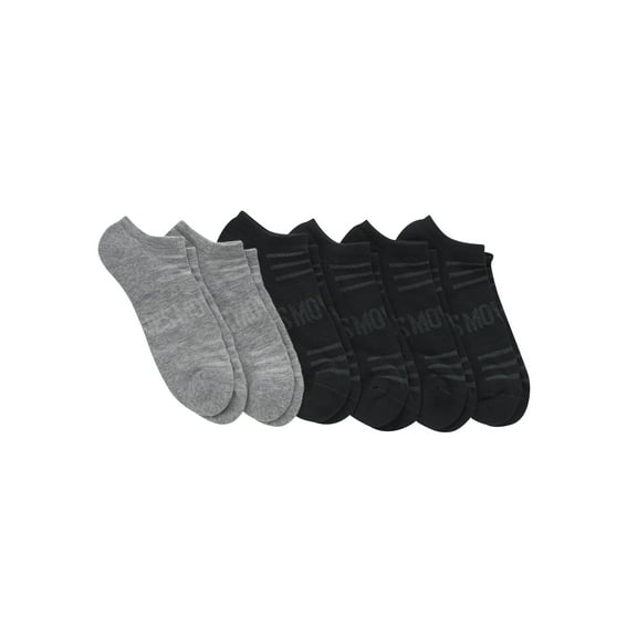 Hanes MOVES Men's No Show Socks, 6-12, 6-Pairs