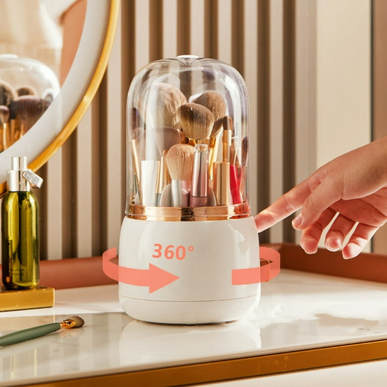 Rotating Cosmetic Brush Caddy – Real Products