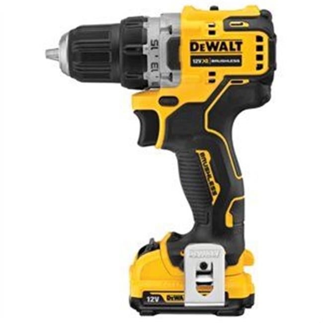 DeWalt  XTREME 12V MAX  12 volt Brushless  Cordless Compact Drill/Driver  Kit  3/8 in. 1500 rpm - Case Of: 1