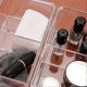 thumbnail image 5 of Acrylic Clear Cosmetic Organizer Double Layer Cotton Swab Container (6 Compartments), 5 of 5