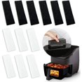 thumbnail image 1 of 12 Pcs Charcoal and Oil Vapor Air Fryer Replacement Filters for 6QT Instant Vortex Plus Air Fryer with ClearCook and OdorErase, Air Fryer Accessories Replacement Odor Erase Air Filters, 1 of 6
