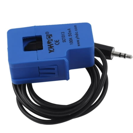 Accuracy Split Core Current Transformer Unique Bargains SCT-013-000 Non-invasive Current Sensor Split Core Transformer 100A ()