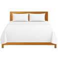 thumbnail image 1 of Sábanas King Size Lisas We2 Dream 100% Algodón Color Blanco Nieve 4 Piezas, 1 of 10