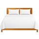 thumbnail image 1 of Sábanas King Size Lisas We2 Dream 100% Algodón Color Blanco Nieve 4 Piezas, 1 of 10