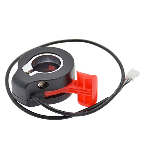Acelerador de Dedo para Patinete EléCtrico, Sensor Hall, Acelerador de Pulgar para Bicicleta EléCtrica, Agarre Universal para Acelerador de Bicicleta EléCtrica