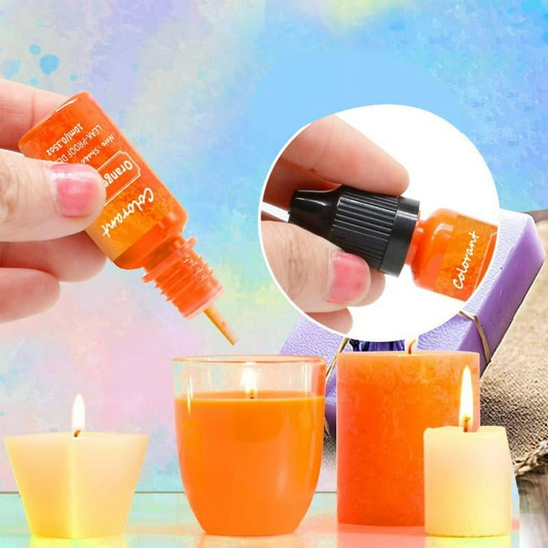 Orange Liquid Dye for Candle Making