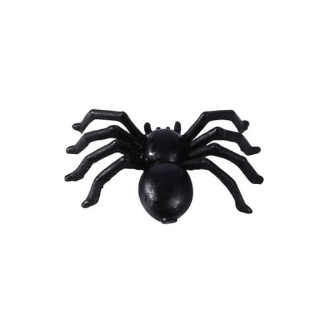 Rdeghly Noir En Plastique Noir Araignee Halloween Halloween Petite Araignee Noire 50 Pcs 2 Cm Petit En Plastique Noir Faux Araignee Jouets Halloween Drole Blague Blague Accessoires Realistes Walmart Canada