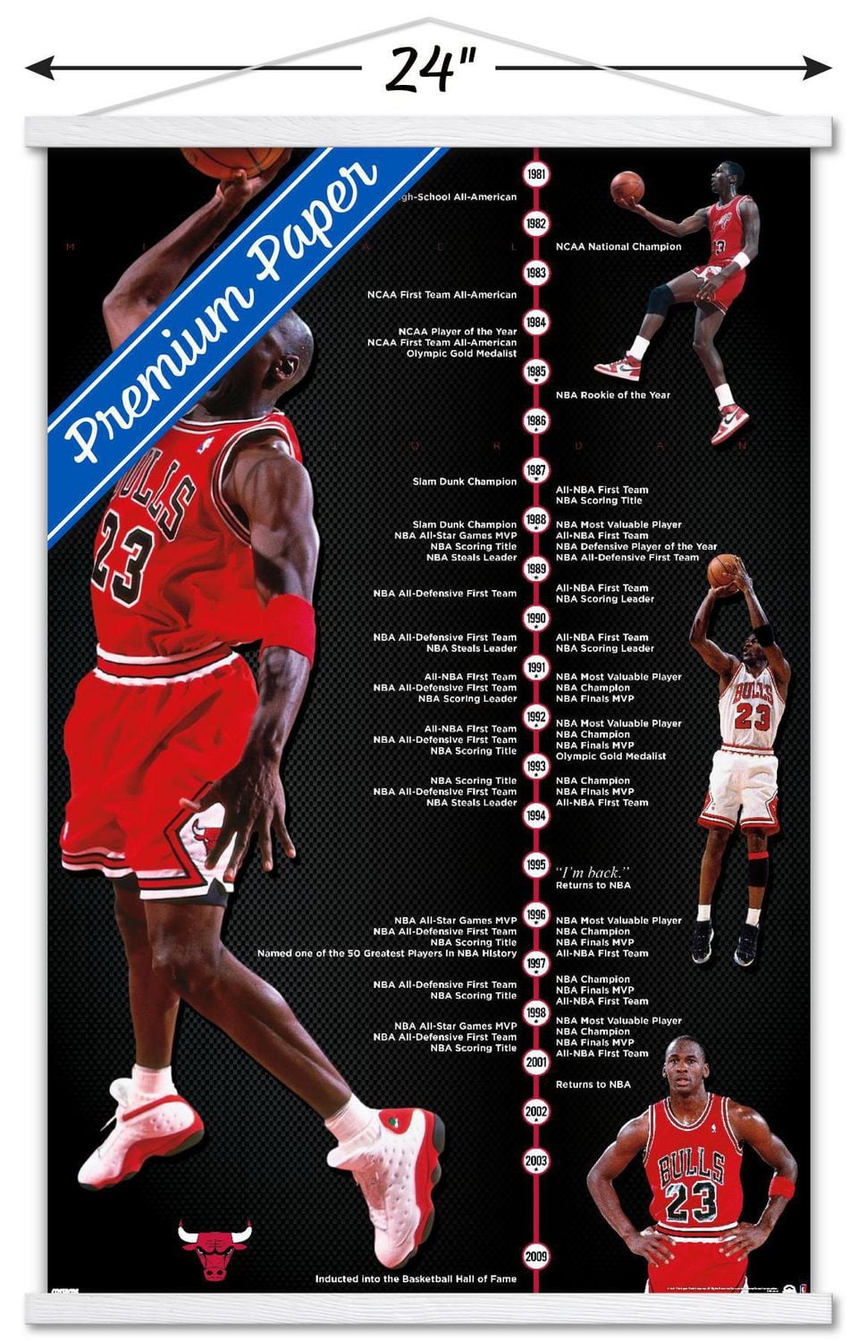 Michael Jordan - Timeline Wall Poster