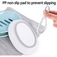 thumbnail image 5 of 2PCS Soap Dish with Drain Soap Holder Easy Cleaning Soap Keep Dry Soap Tray for Shower Bathroom Kitchen, 5 of 7
